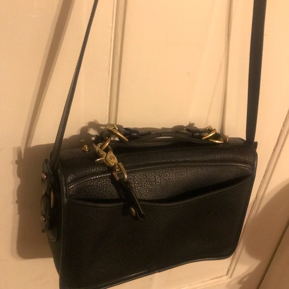 Dooney & Bourke Vtg. genuine leather bag, code # A8 005942, Made in USA - Picture 10 of 17